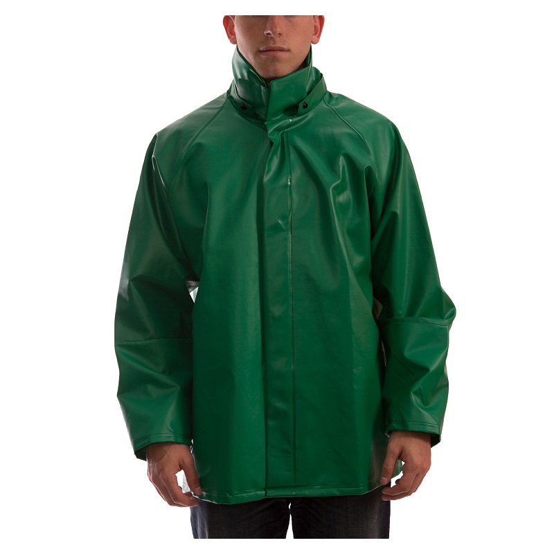 SafetyFlex Jacket w/Inner Cuff in Green 17MIL